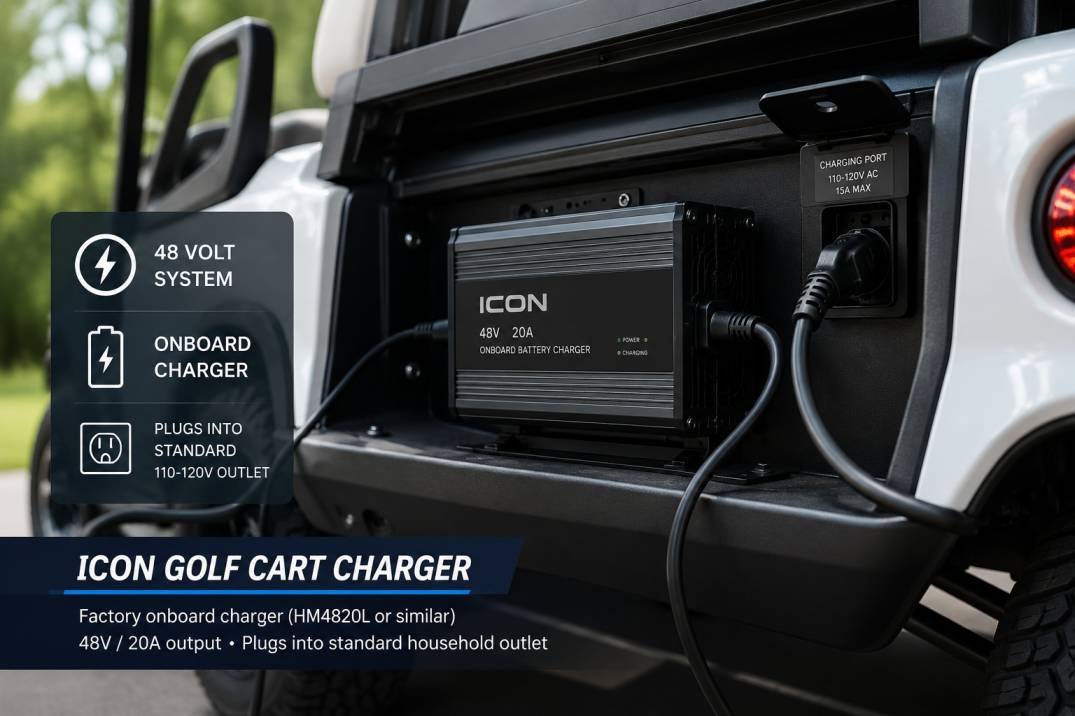 Charger Icon Golf Cart Actually Use