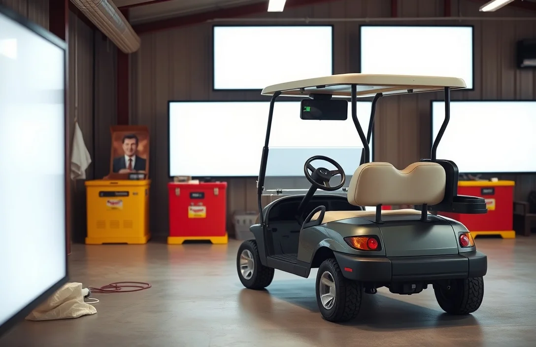 best way to charge golf cart batteries overnight