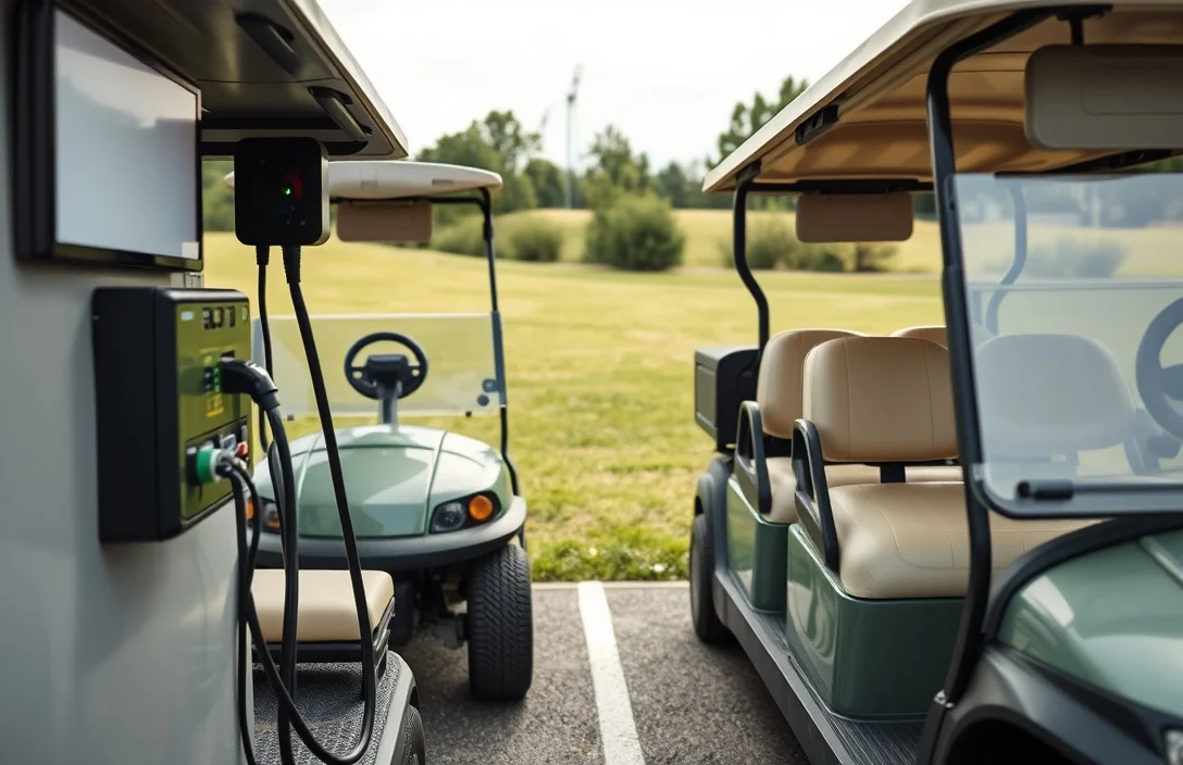 Charger compatibility and ports - hidden costs of replacing golf cart batteries