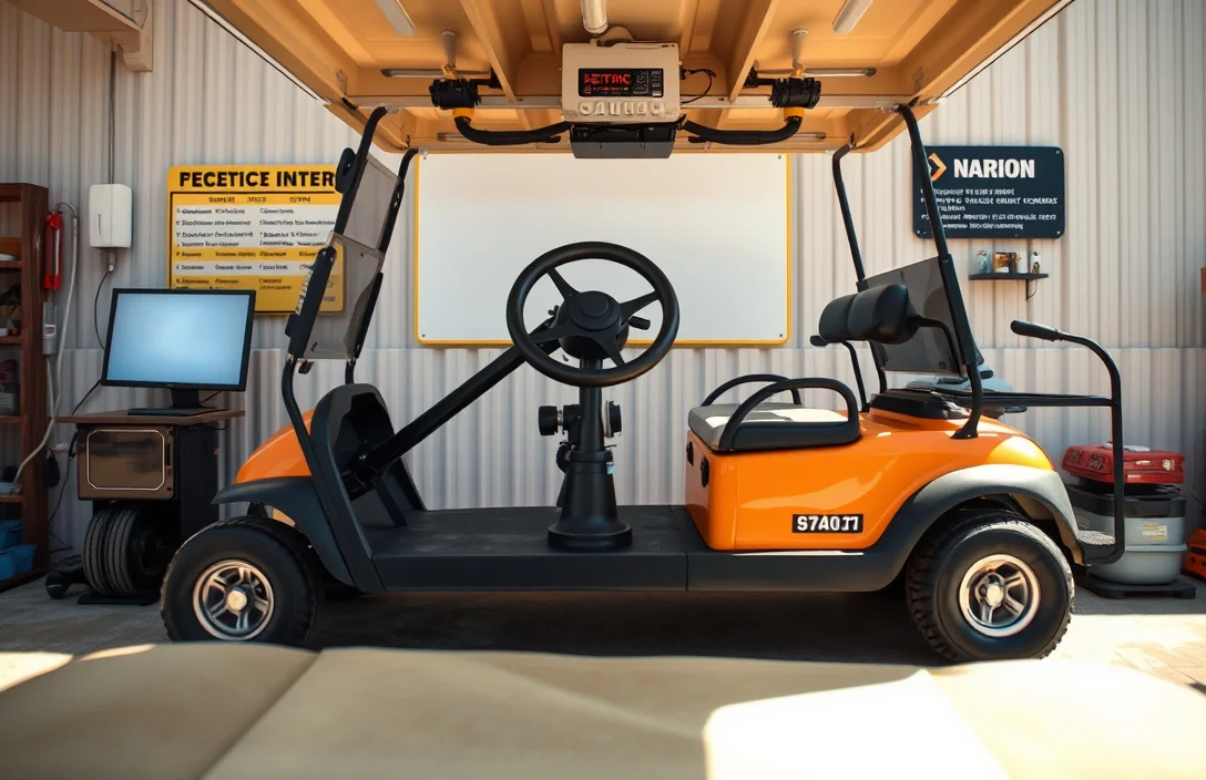 Controls, Cooling & Exhaust - how to convert electric golf cart to gas?