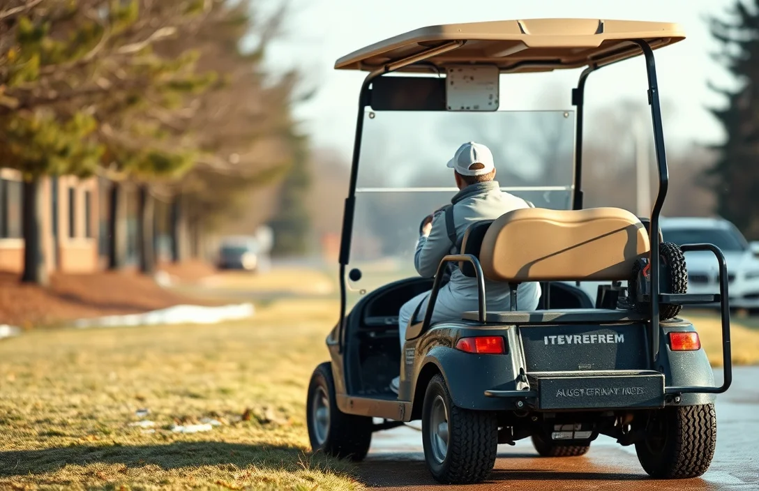does cold weather reduce golf cart battery life?