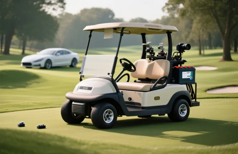 Can you use car batteries in a golf cart?