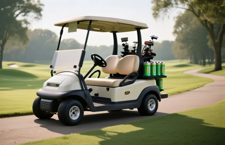 How many batteries in a golf cart?