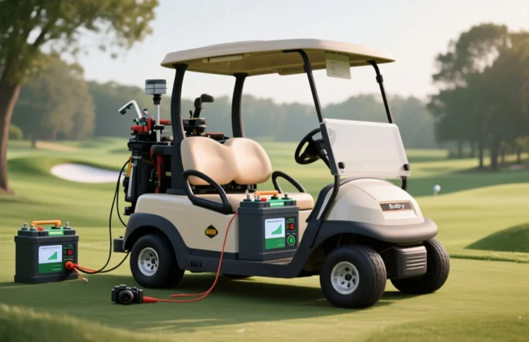 How to load test a golf cart battery?