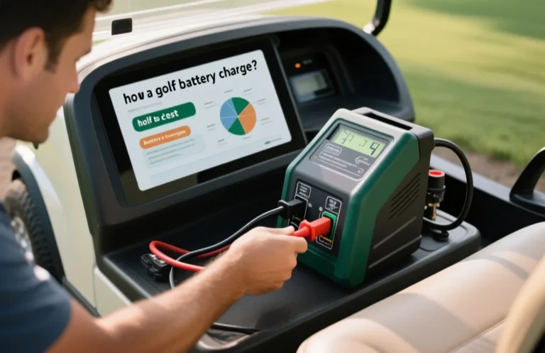 How to test a golf cart battery charger?