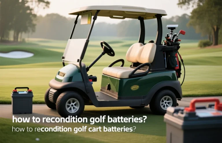 How To Recondition Golf Cart Batteries?