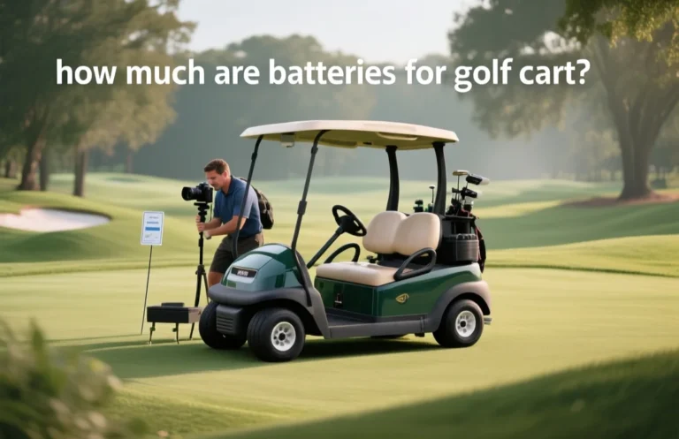 How Much Are Batteries For Golf Cart?