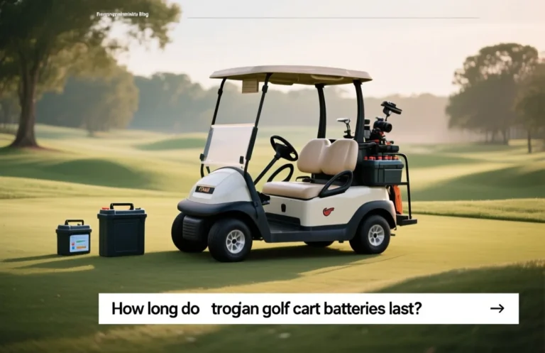 How Long Can You Expect Trojan Golf Cart Batteries to Last?