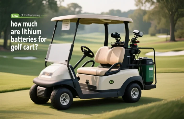 How much are lithium batteries for a golf cart?