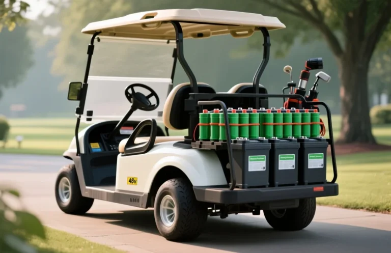 How many batteries in a 48v golf cart?