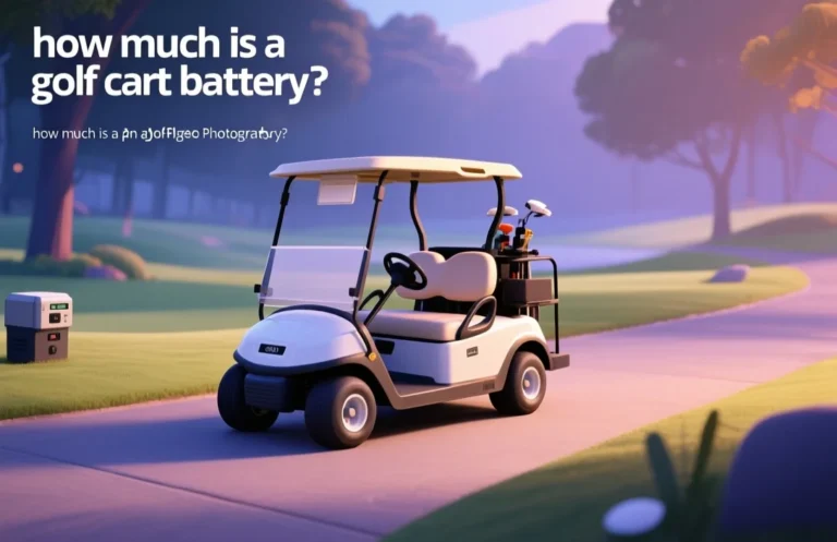 How much is a golf cart battery?