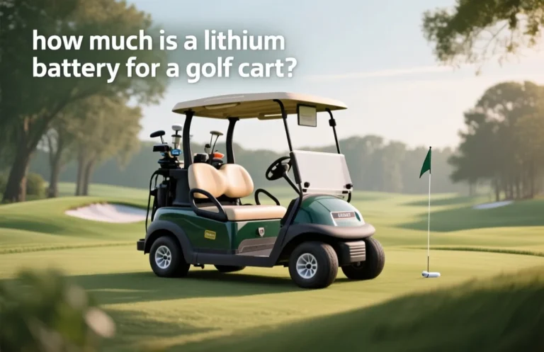 How much is a lithium battery for a golf cart?
