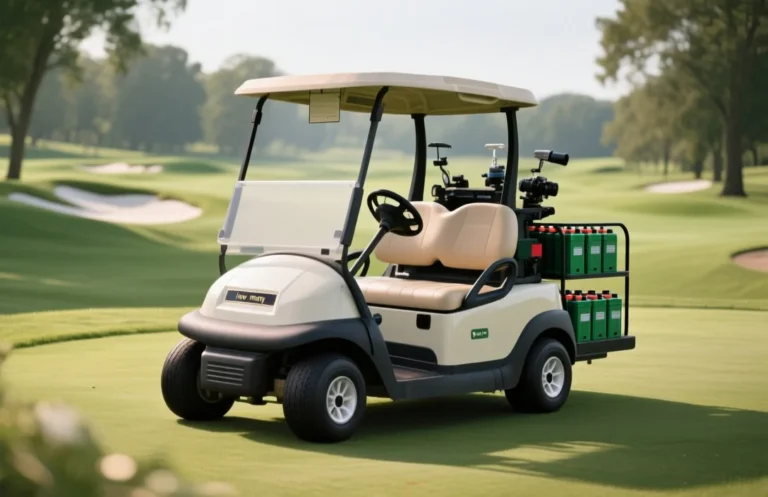 How many golf cart batteries?