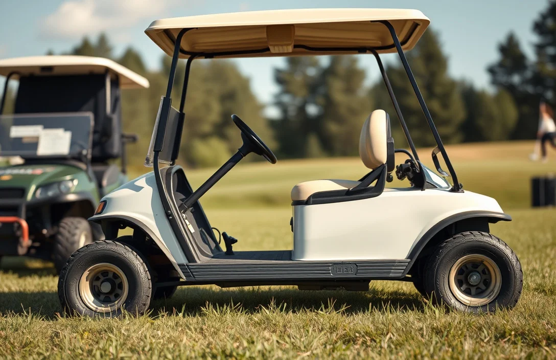 how much air in golf cart tires?