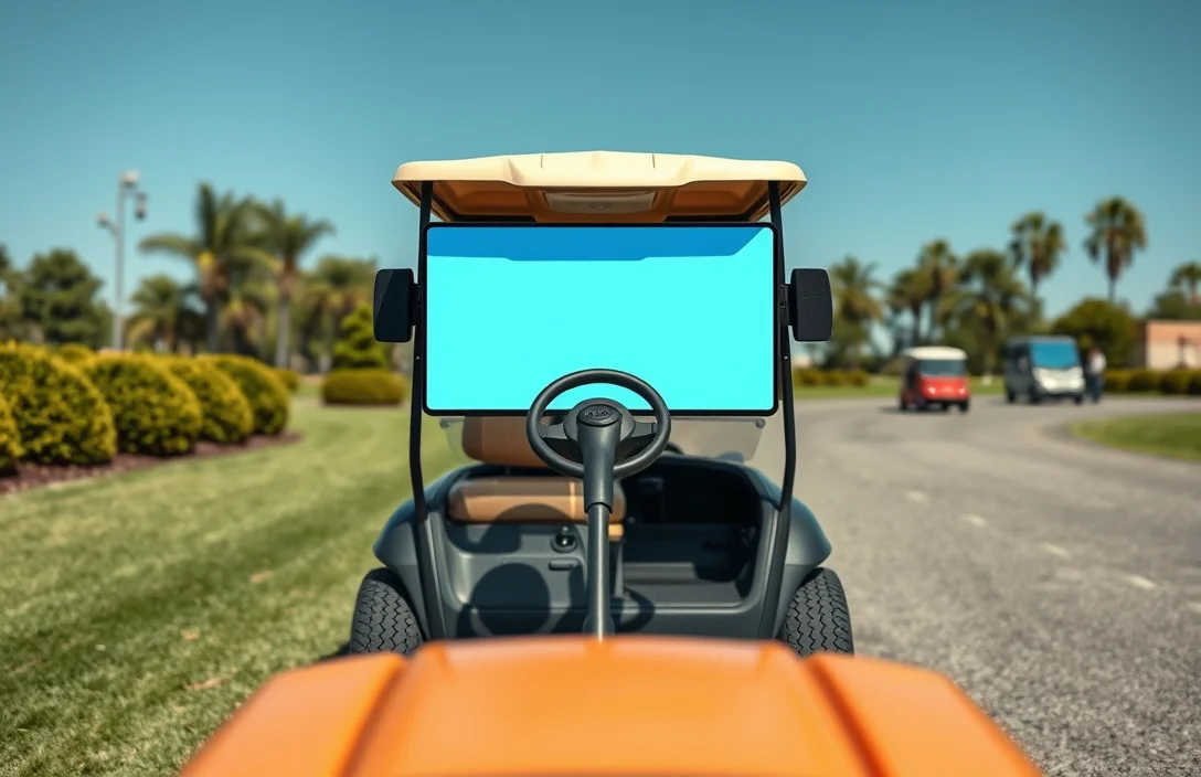how much hp does a golf cart have?