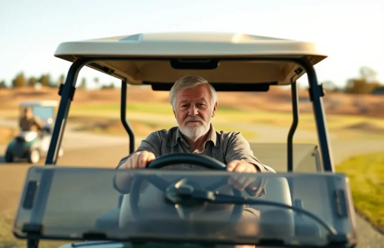 how old to drive golf cart?