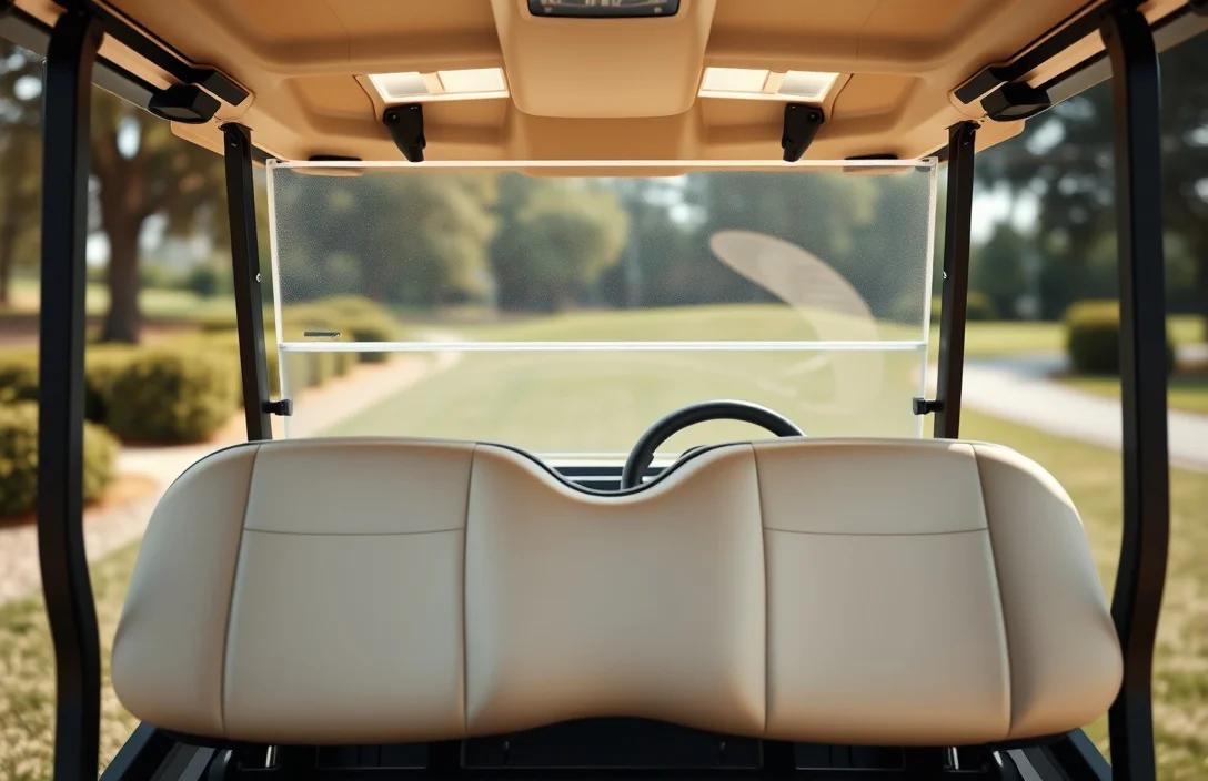 how to clean golf cart seats?