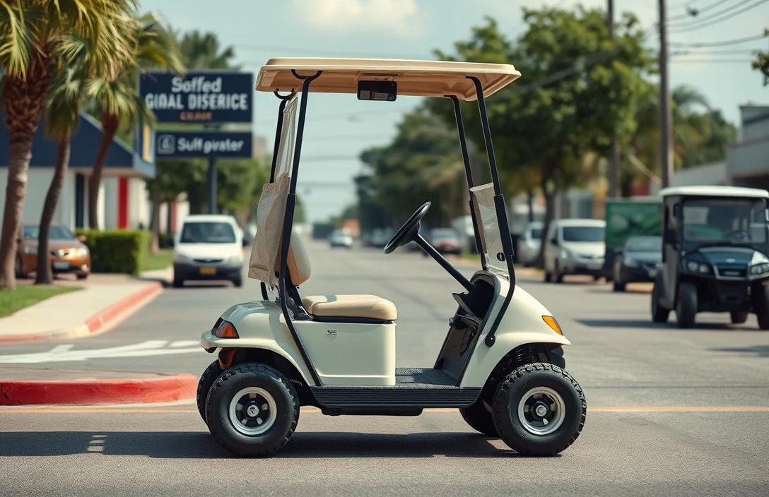 how to make golf cart street legal?