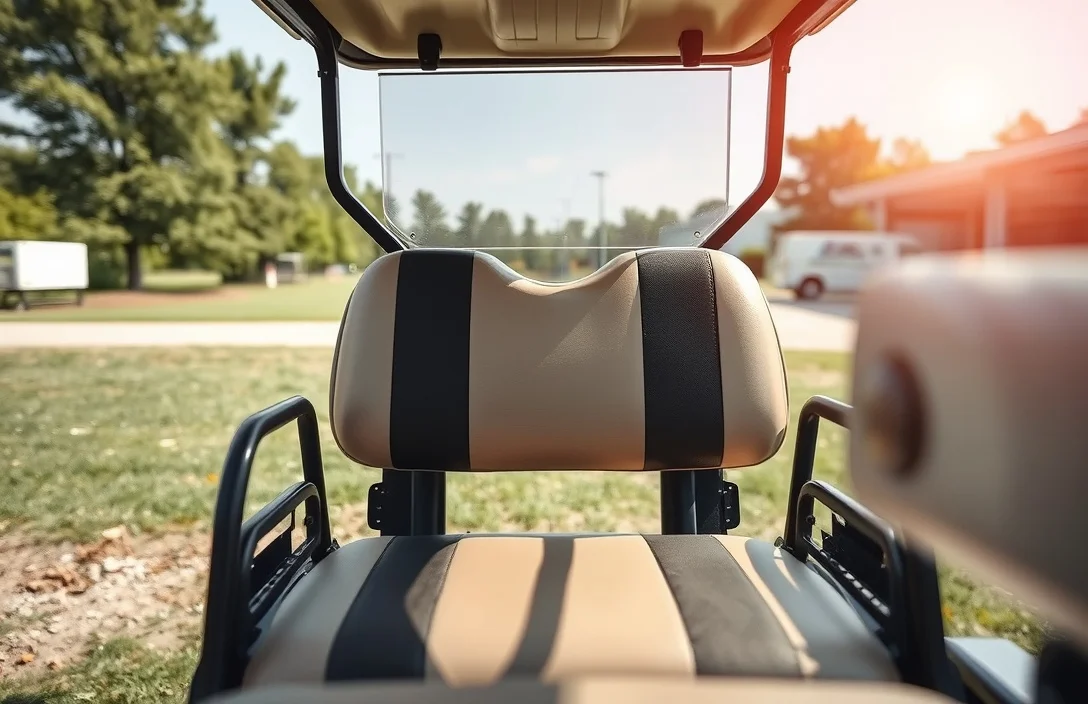 how to reupholster a golf cart seat?