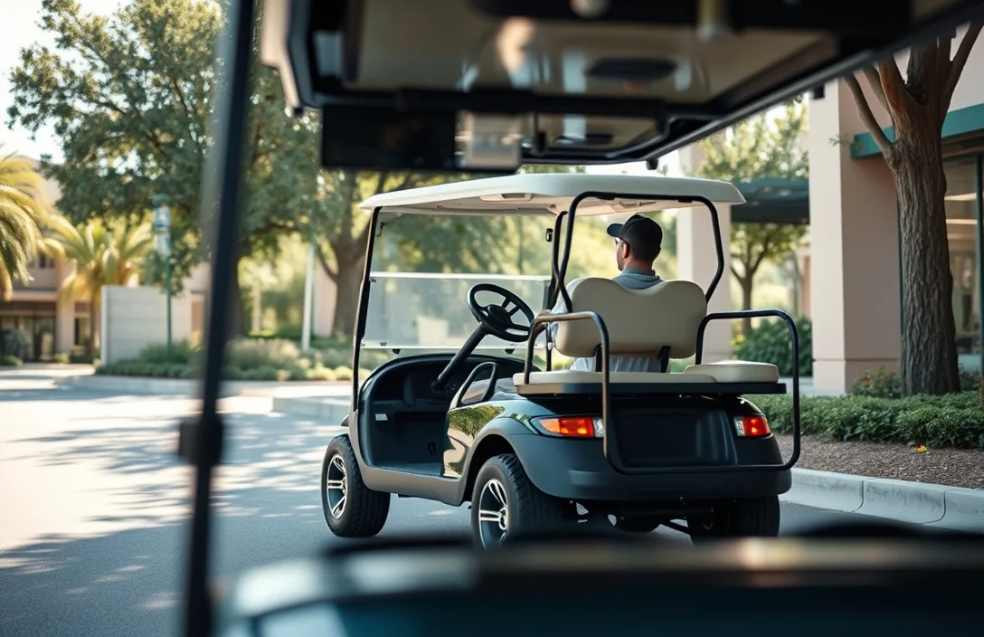 how to transport golf cart?
