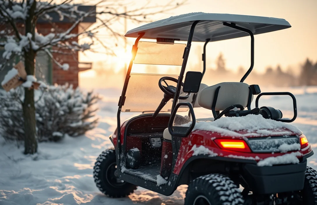 how to winterize an electric golf cart?