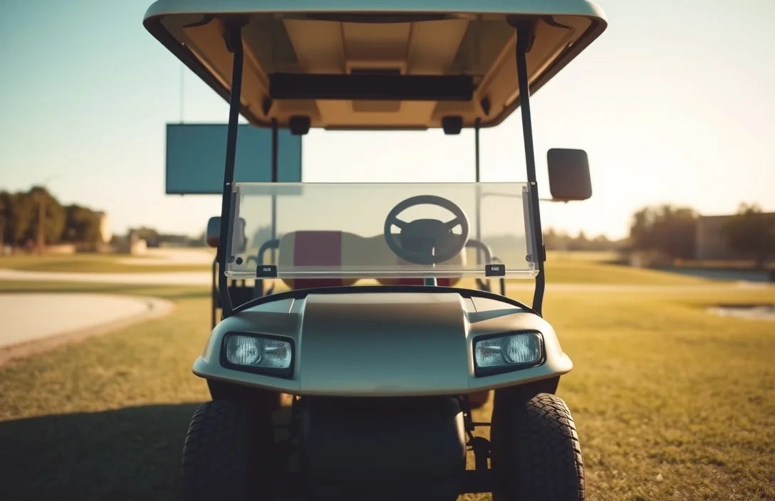 how wide is golf cart?