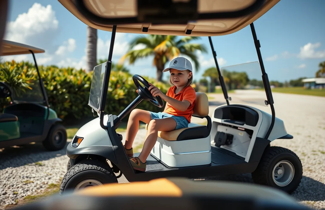LSV vs Golf Cart Status - how old to drive a golf cart in florida?