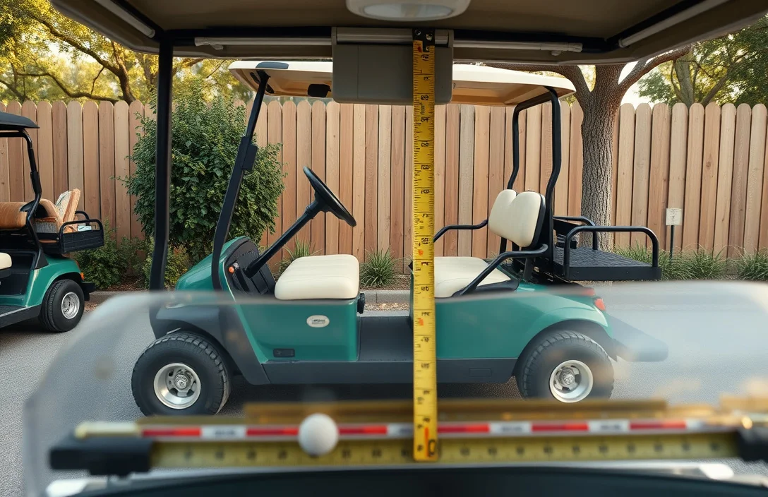 Measuring Your Cart - how tall is a golf cart?