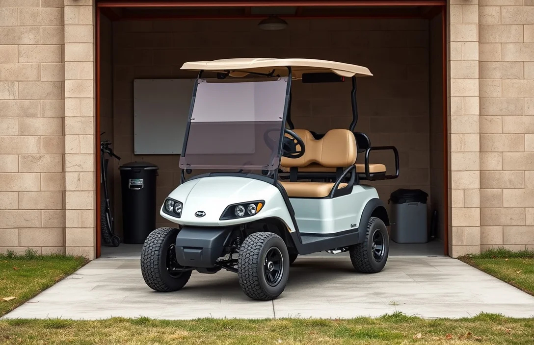 NOCO Genius G1100 - how to store an electric golf cart for 6 months?