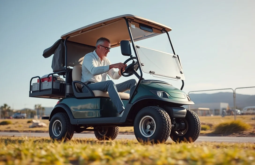 On-Cart Run Test - how to test golf cart motor?