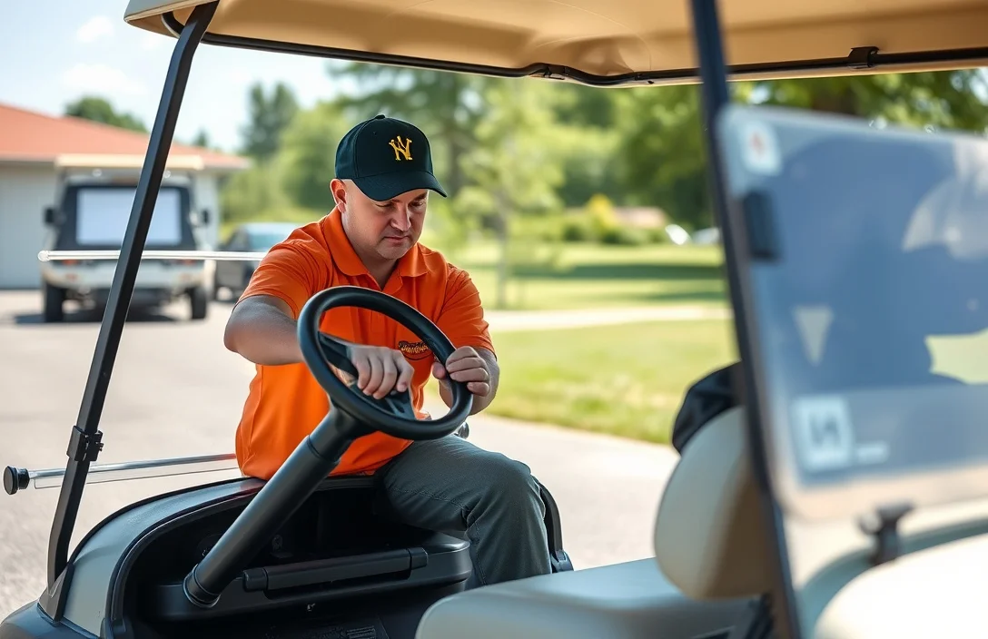 Pre-Start Safety Checks - how to start a gas golf cart?