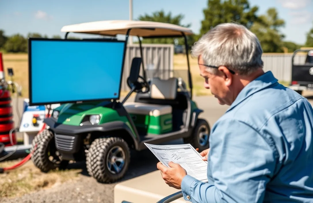 Safety Checklist Before Testing - how to test golf cart motor?