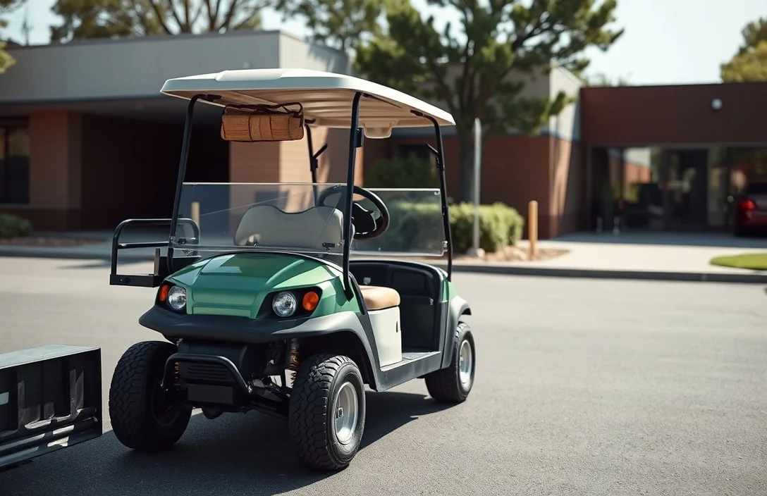 Securing the Golf Cart - how to transport golf cart?