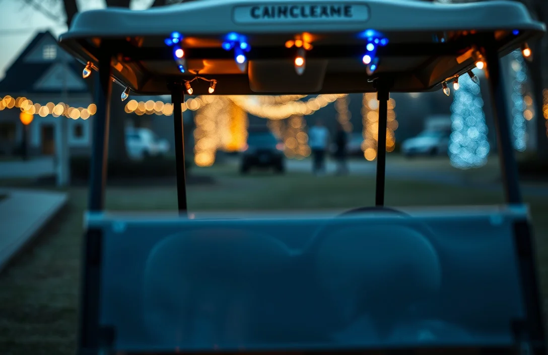 Selecting Compatible Lights - how to put christmas lights on golf cart?