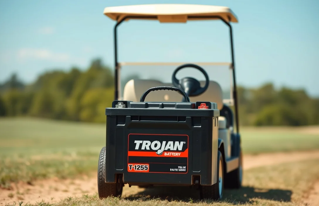 Trojan T-125 6V Deep-Cycle Battery - best time of year to buy golf cart batteries
