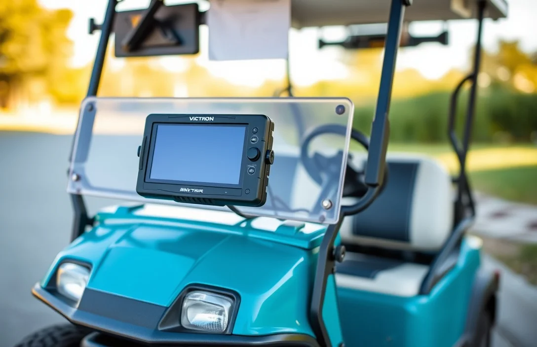 Victron BMV-712 Battery Monitor - how to store an electric golf cart for 6 months?