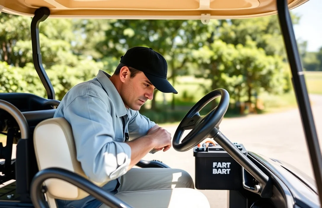 Visual Inspection Steps - how to check a golf cart battery?