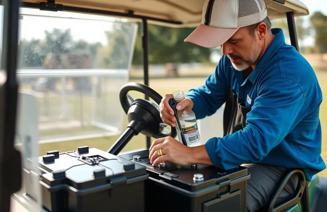 Water Quality and Tools - how to add water to golf cart batteries?